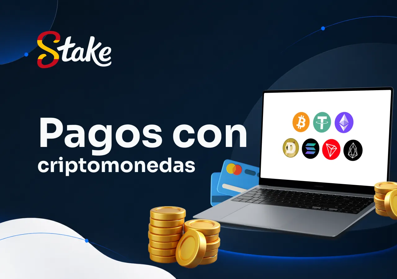 Métodos de pago con criptomonedas y tarjetas disponibles para depósitos.